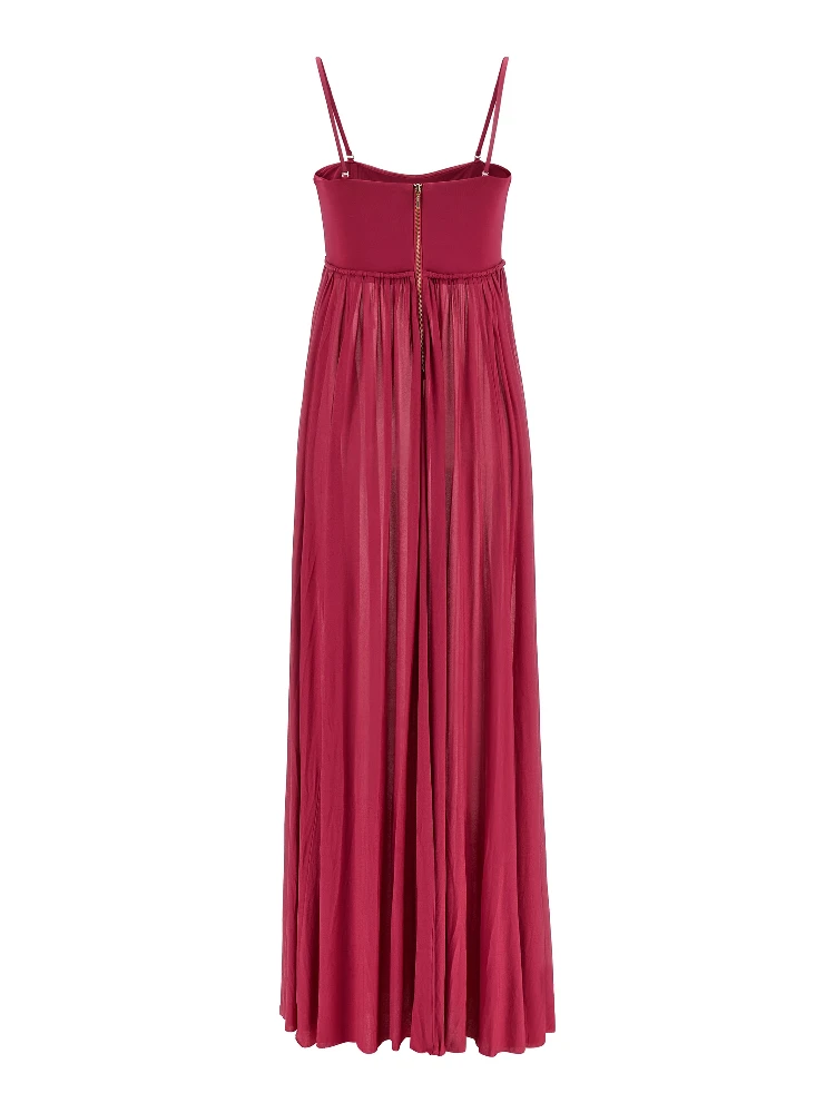 Fuchsia Viscose Long Dress alternative