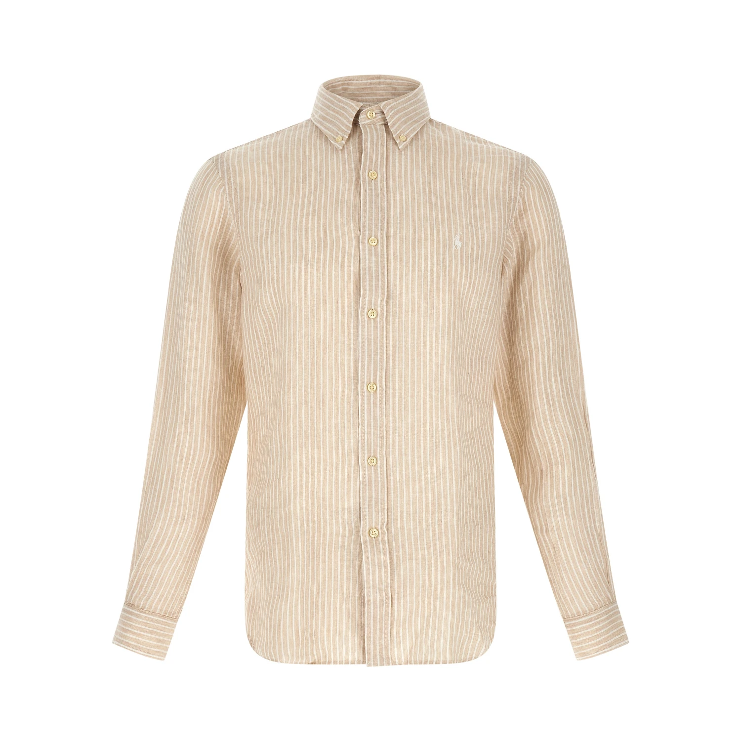 Beige Linen Blouse