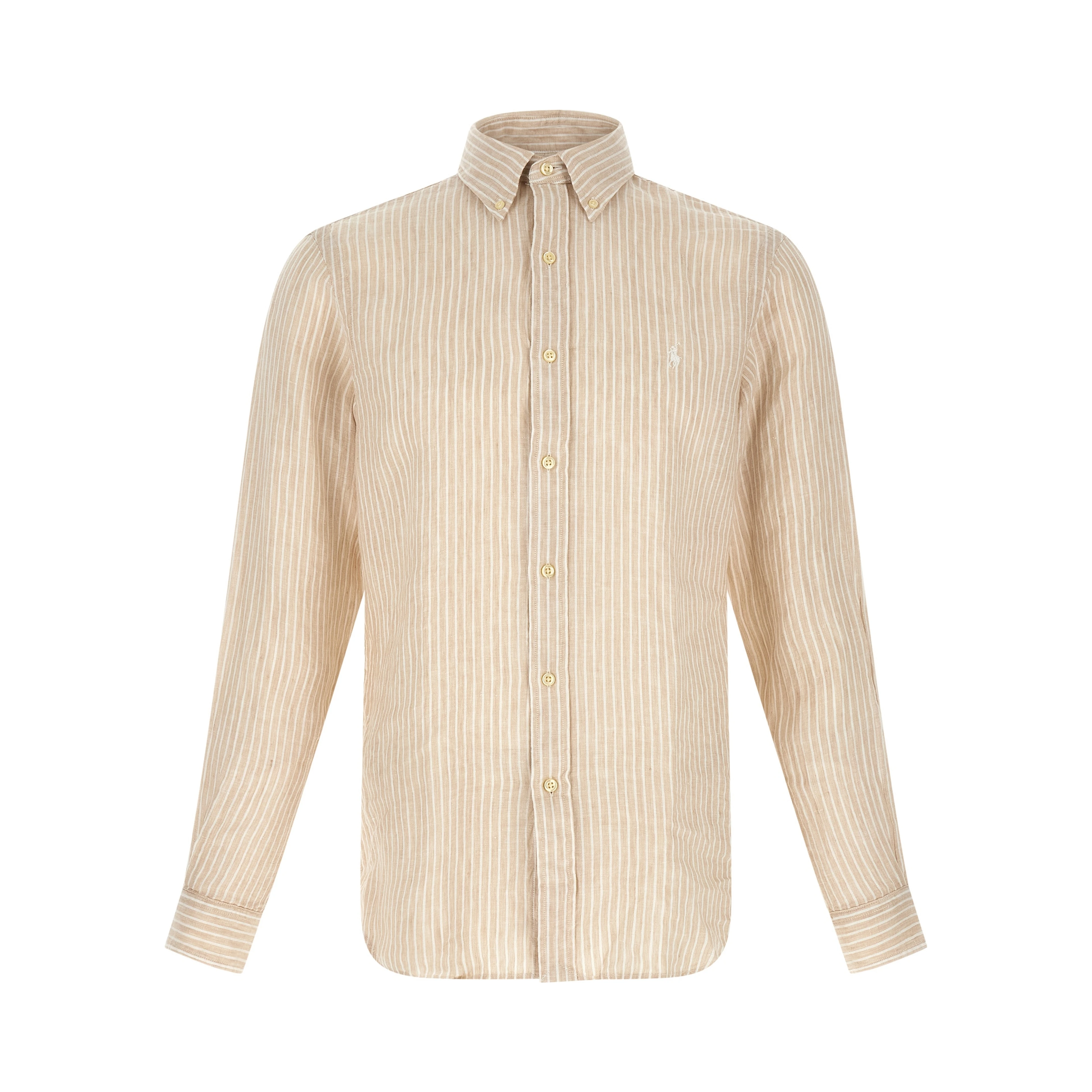 Beige Linen Blouse