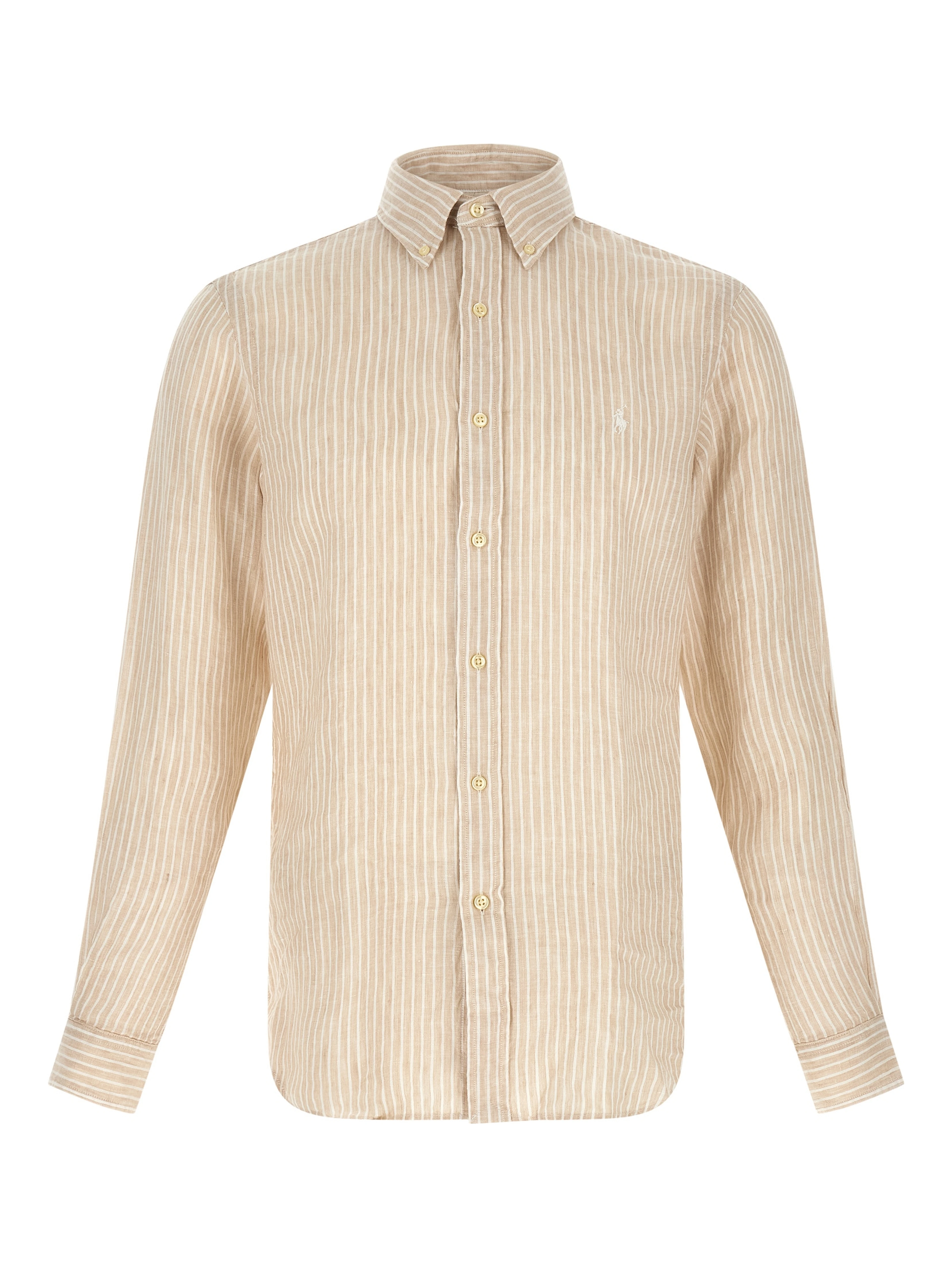 Beige Linen Blouse