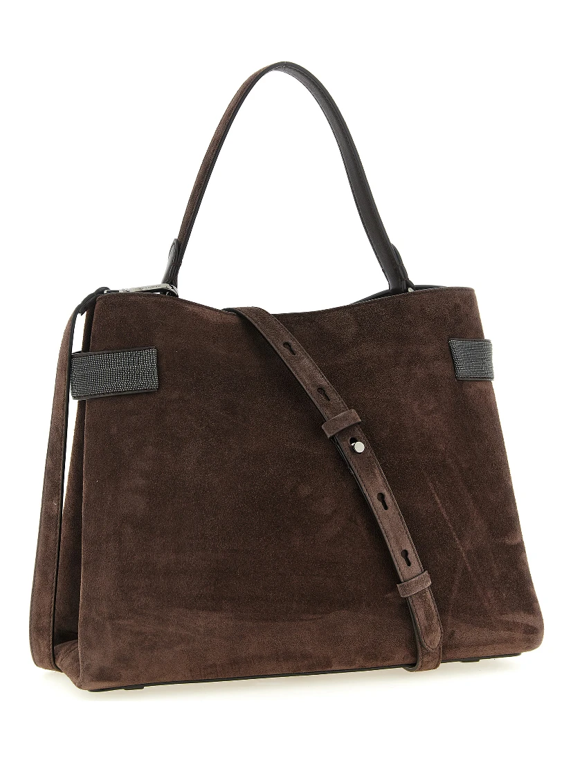 Brown Calfskin Handbag