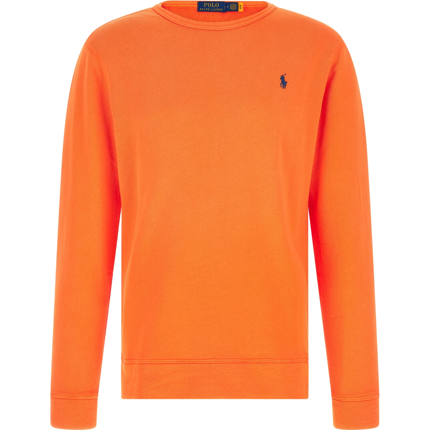 Orange Cotton Sweatshirt