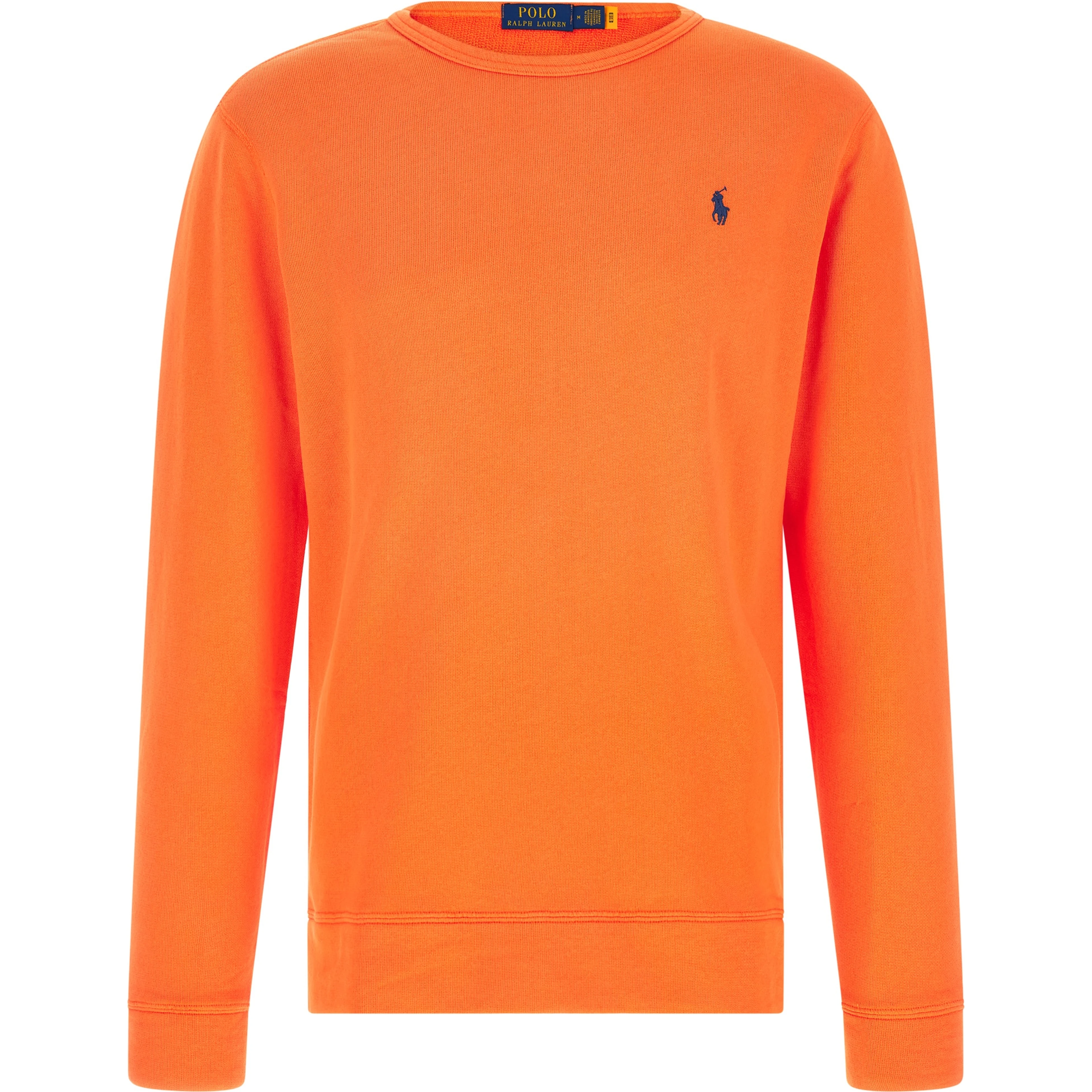 Orange Cotton Sweatshirt