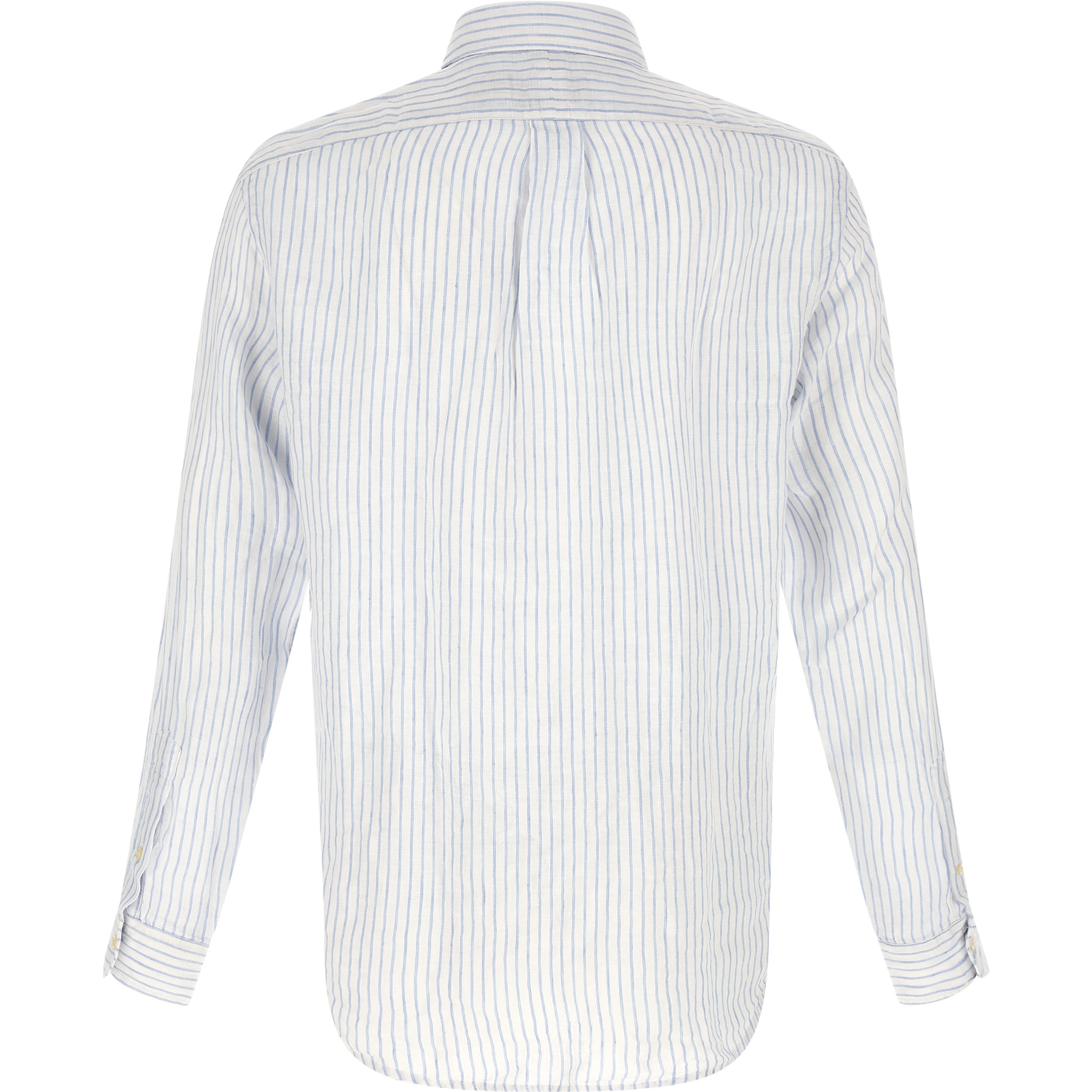 Blue Linen Blouse