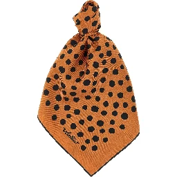 Brown Silk Scarf