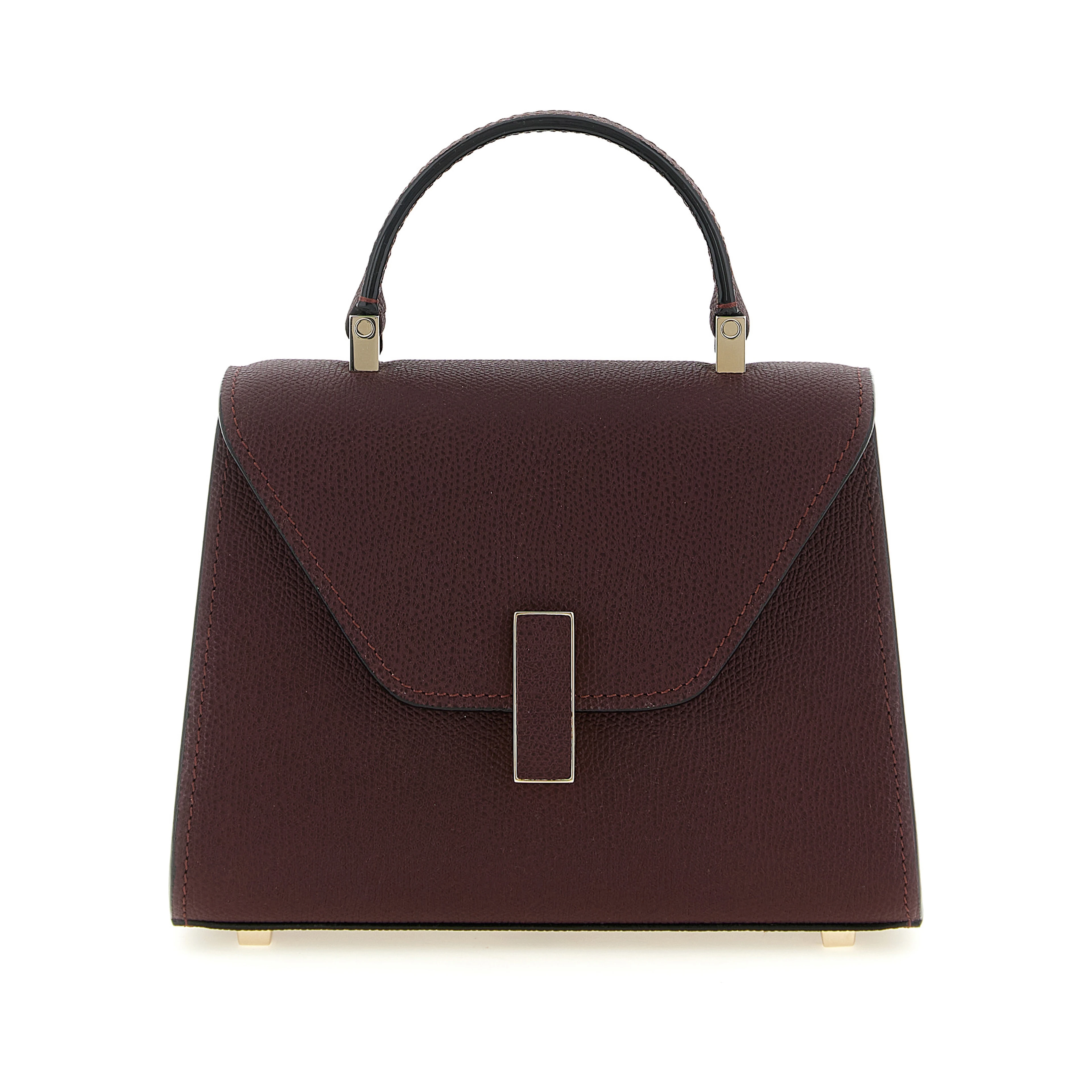 Bordeaux Calfskin Crossbody Bag