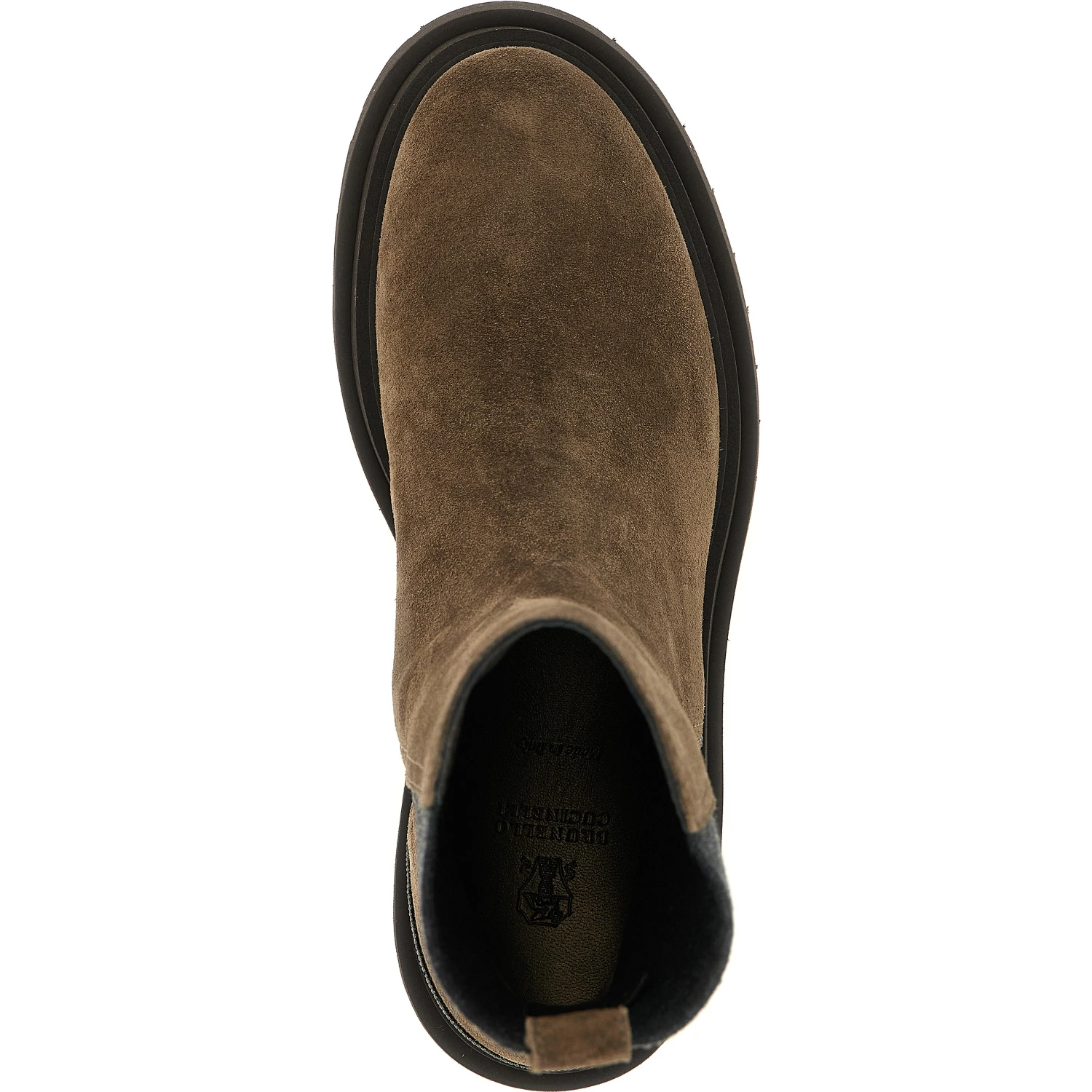 Brown Calfskin Ankle Boots