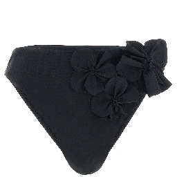 Black Recycled Polyamide Bikini