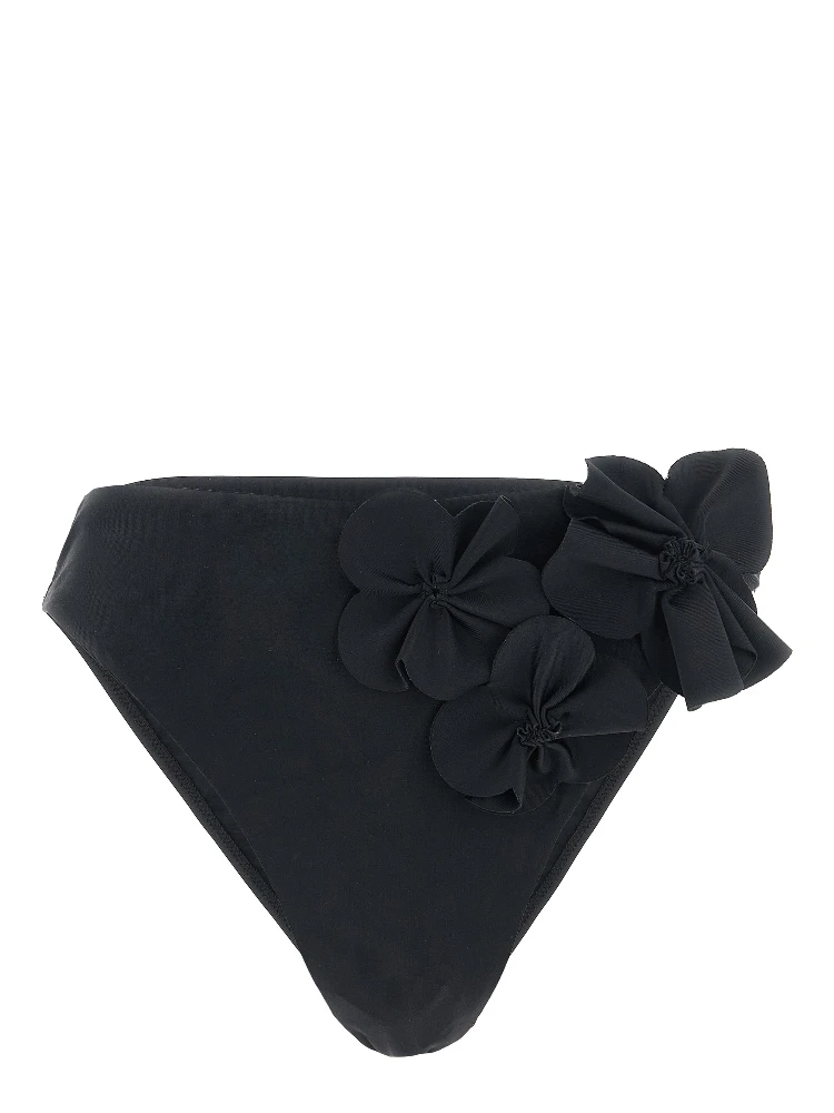 Black Recycled Polyamide Bikini