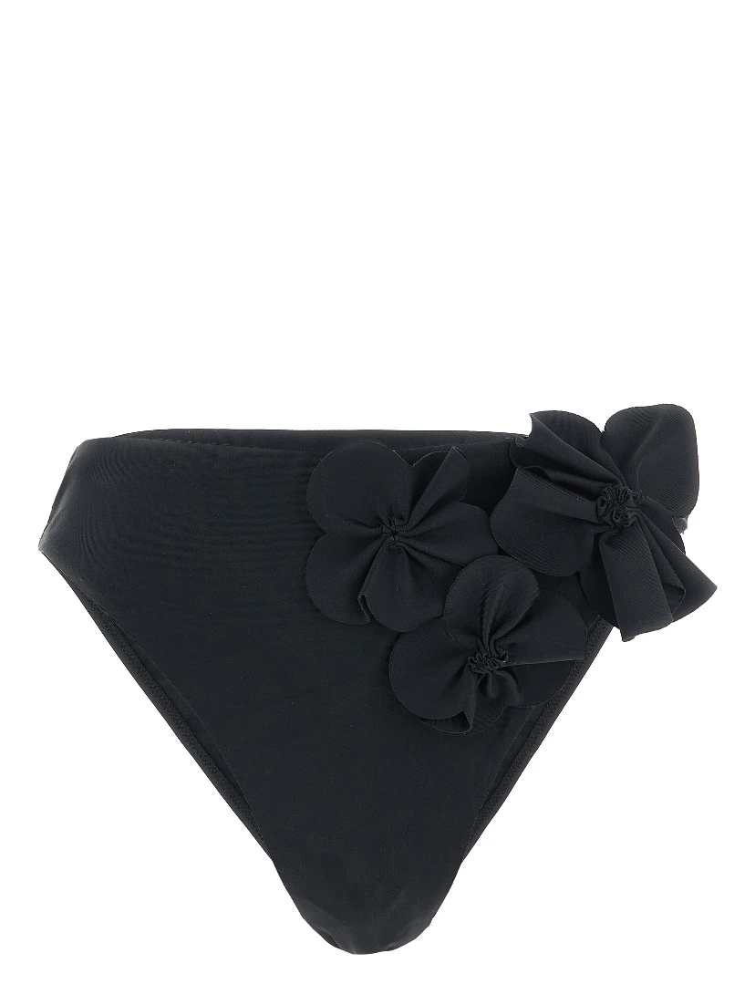 Black Recycled Polyamide Bikini