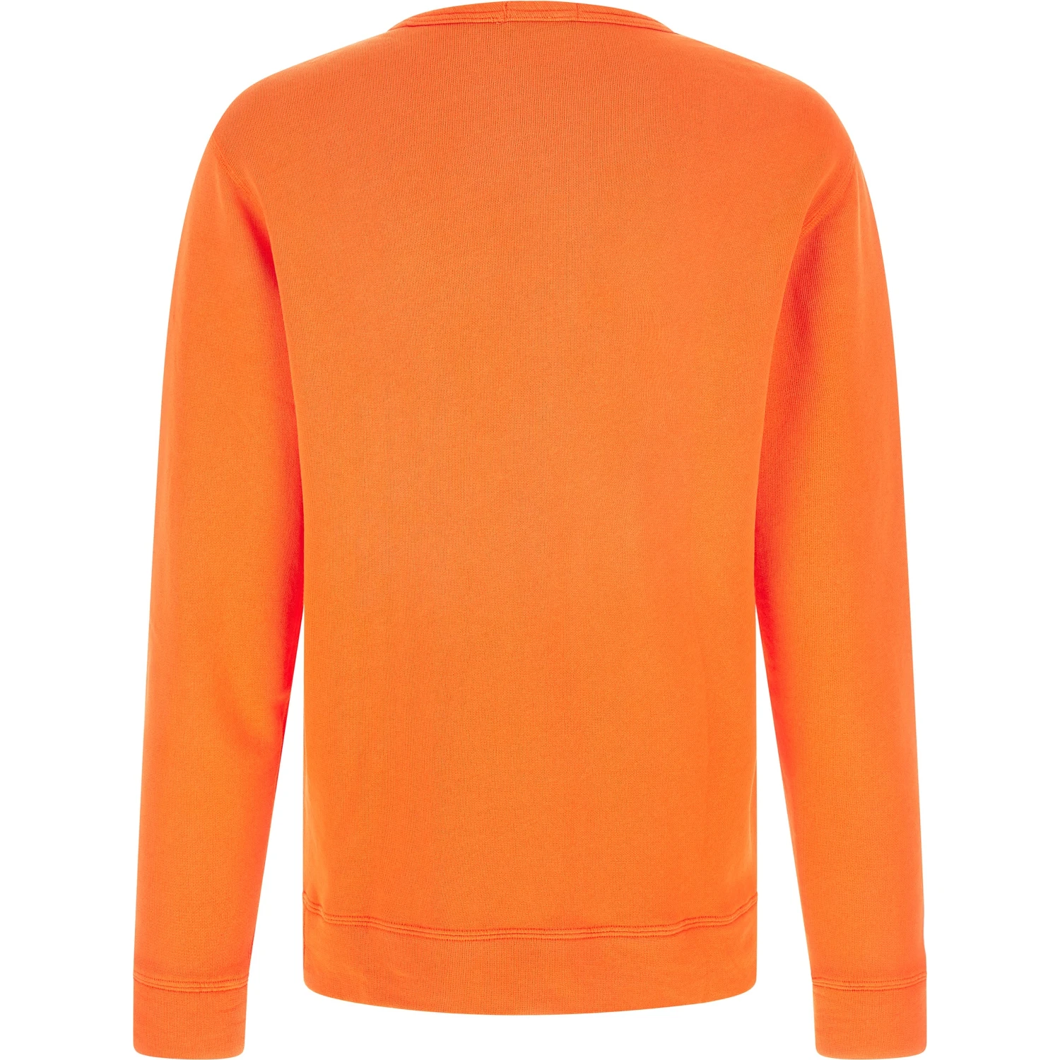 Orange Cotton Sweatshirt