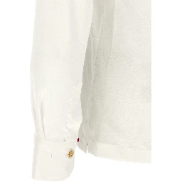 White Cotton Polo Shirt