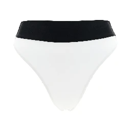 Bicolor Recycled Polyamide Swim Briefs