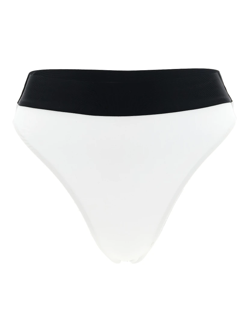 Bicolor Recycled Polyamide Swim Briefs