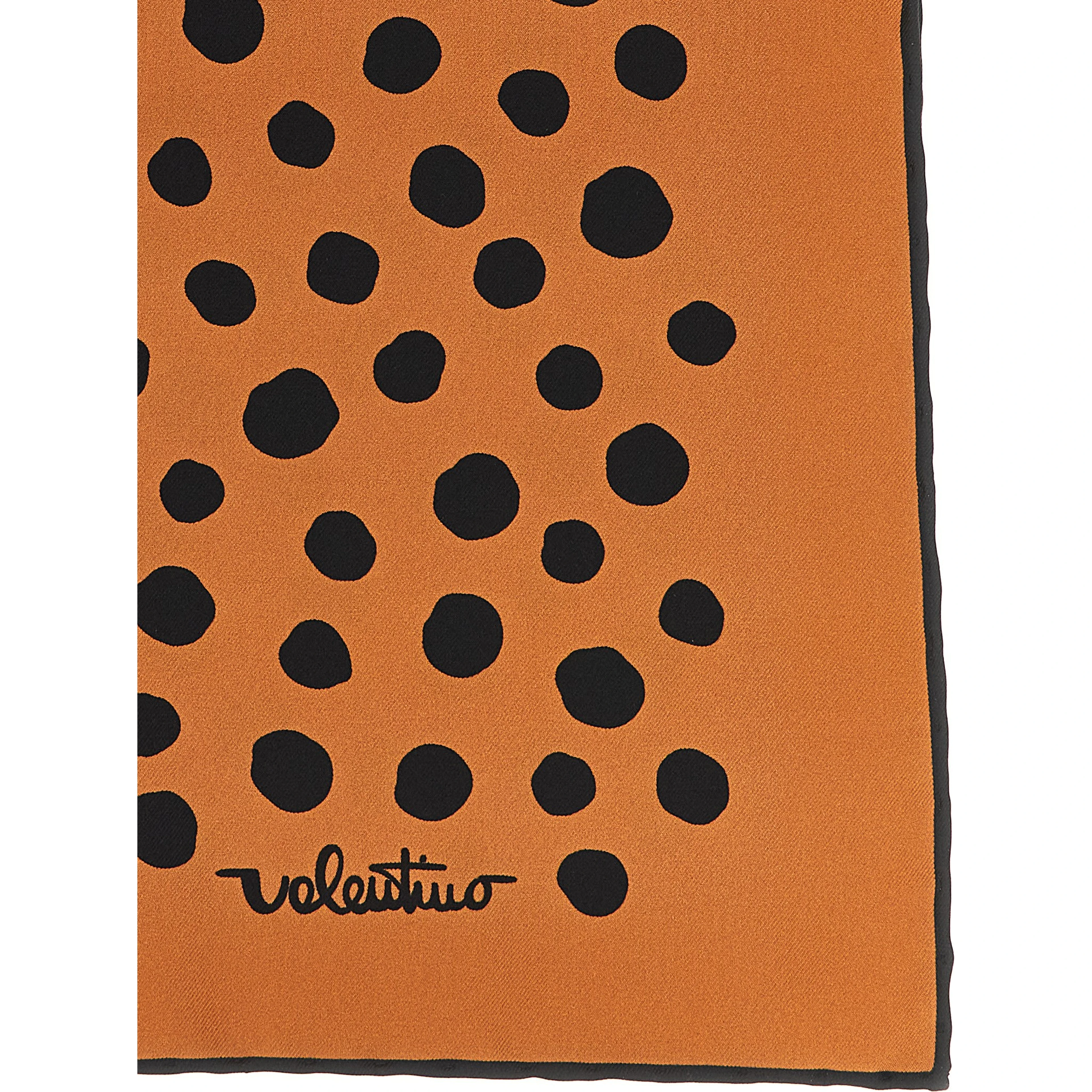 Brown Silk Scarf
