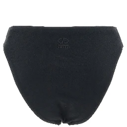 Black Recycled Polyamide Bikini