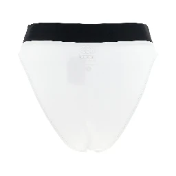 Bicolor Recycled Polyamide Swim Briefs