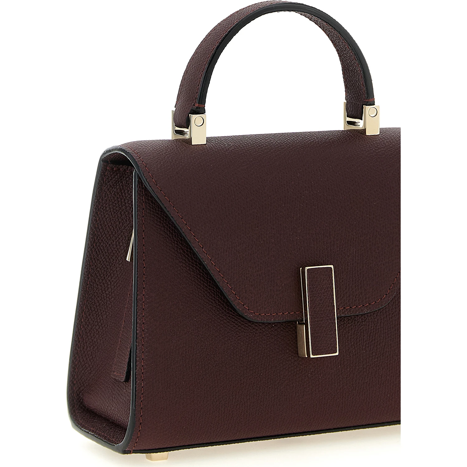 Bordeaux Calfskin Crossbody Bag