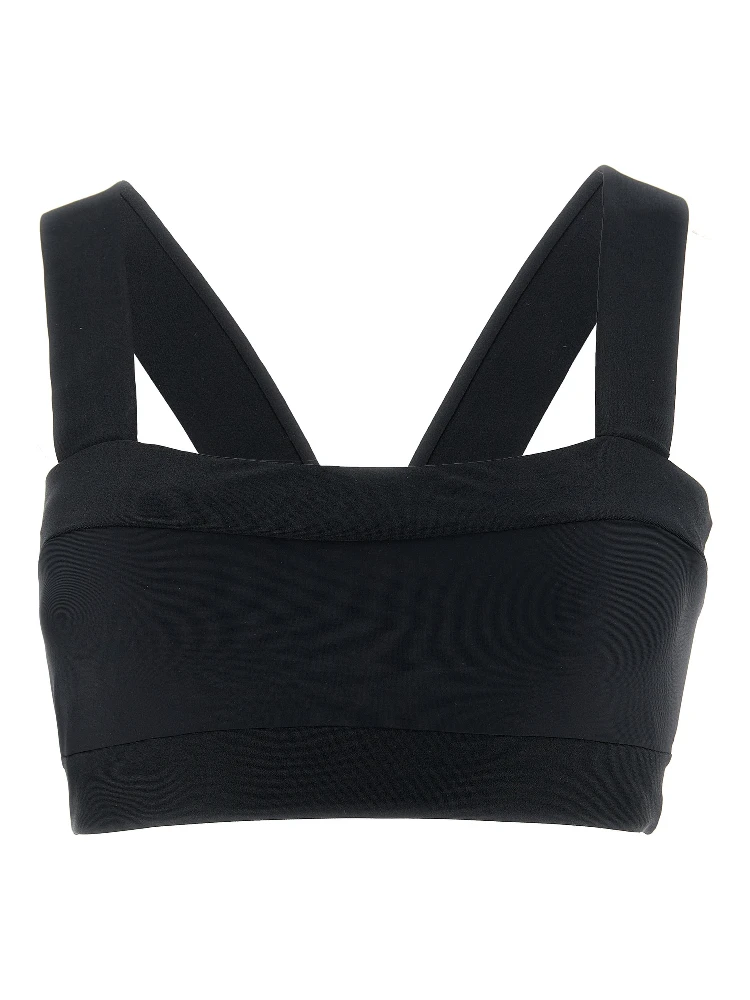 Black Recycled Polyamide Bikini