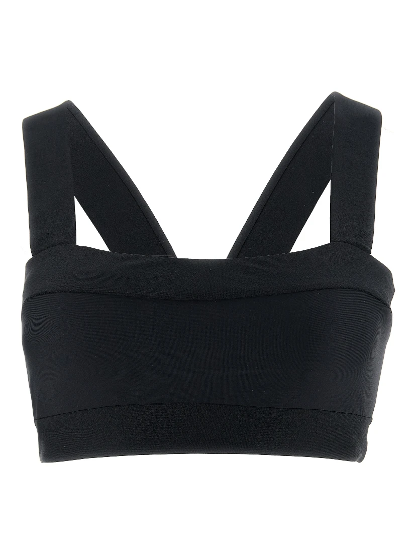 Black Recycled Polyamide Bikini