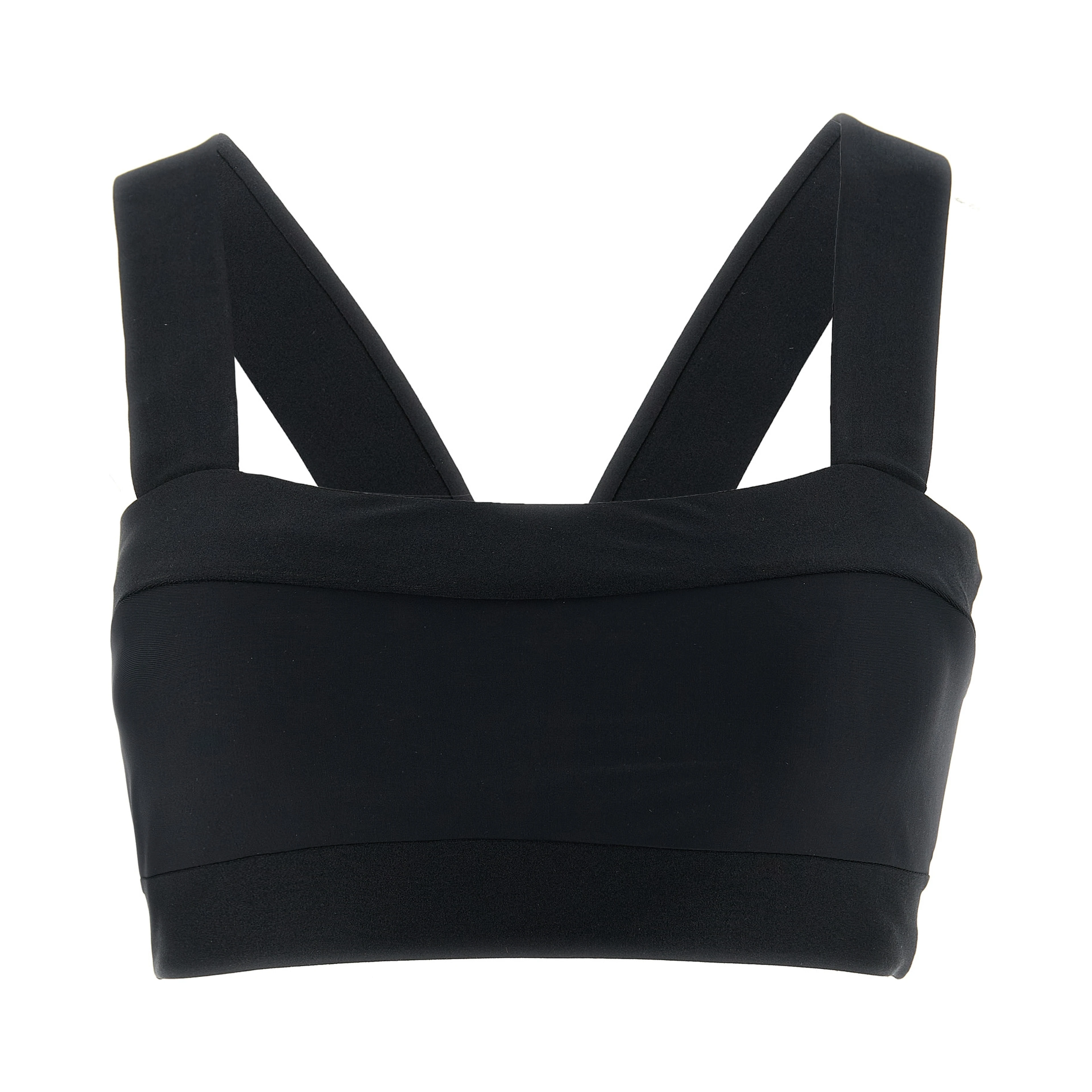 Black Recycled Polyamide Bikini