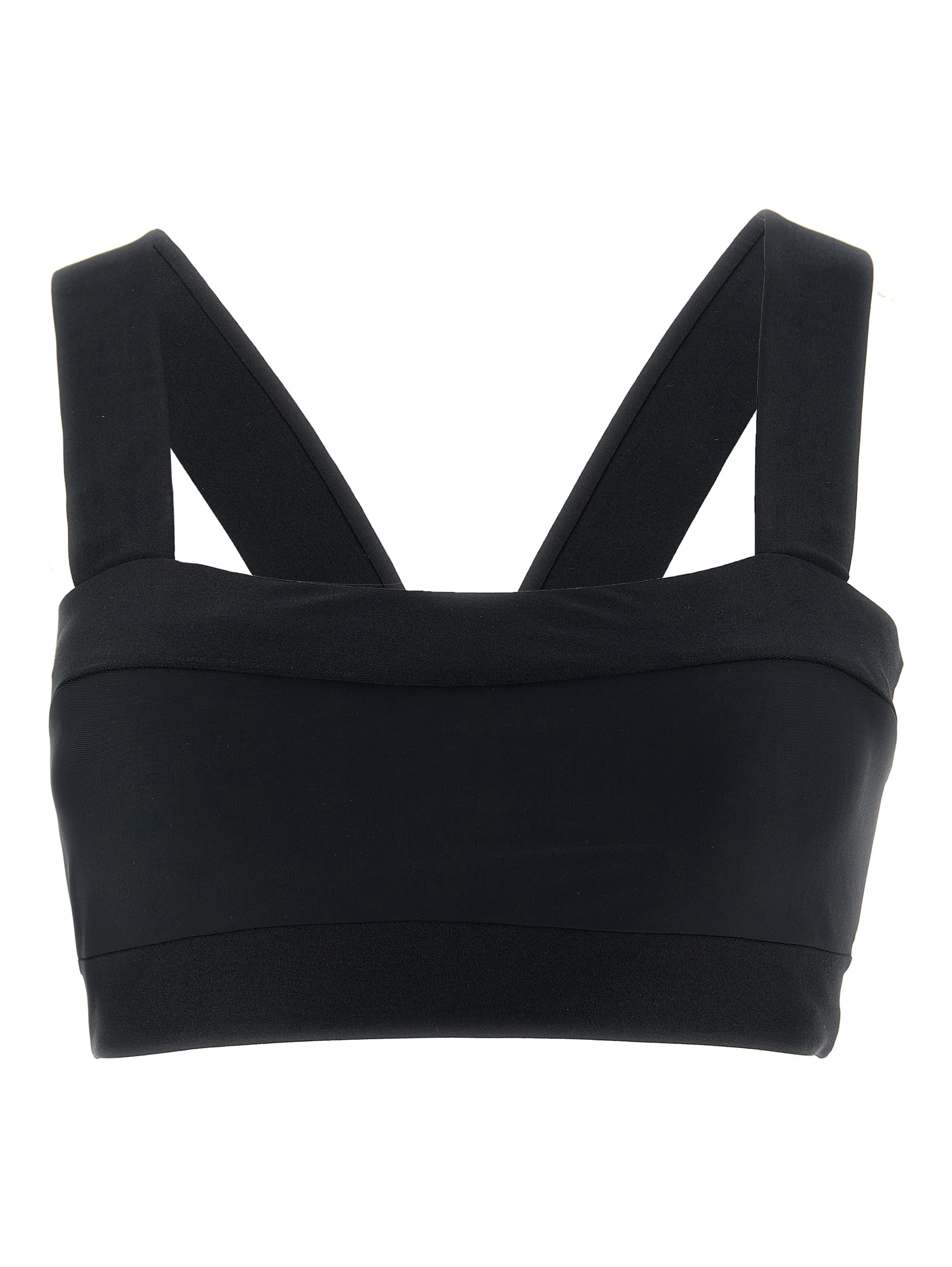 Black Recycled Polyamide Bikini