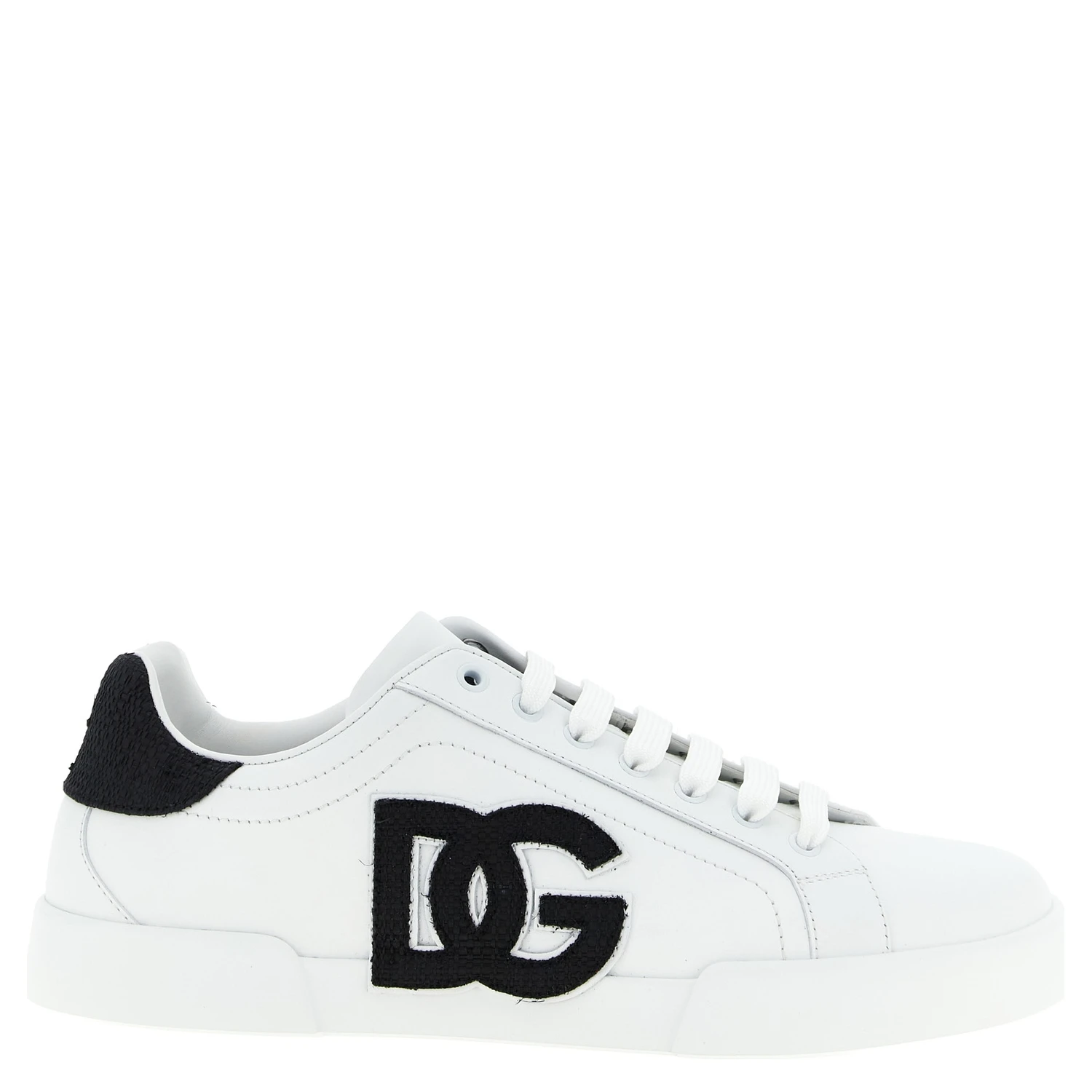 Bicolor Calfskin Low Top Sneakers