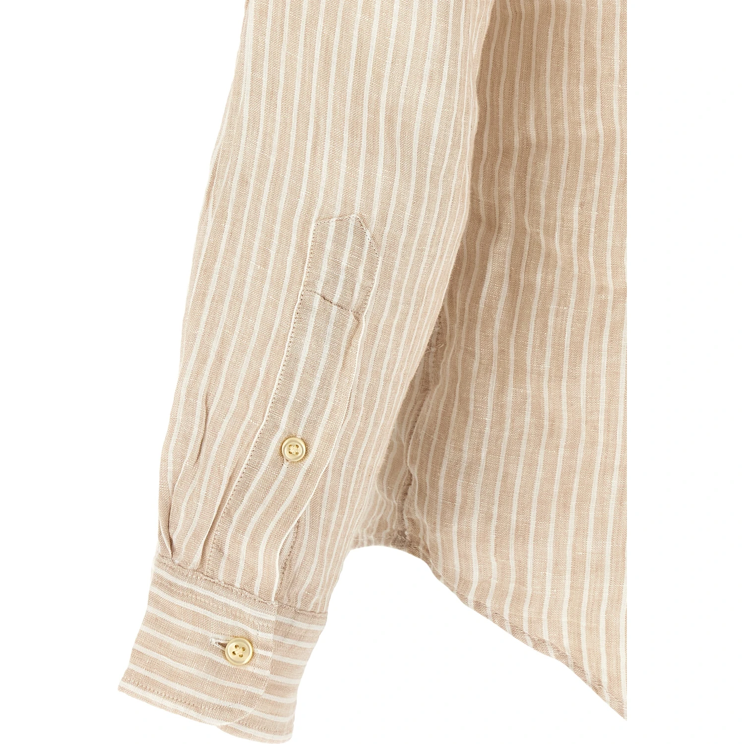 Beige Linen Blouse