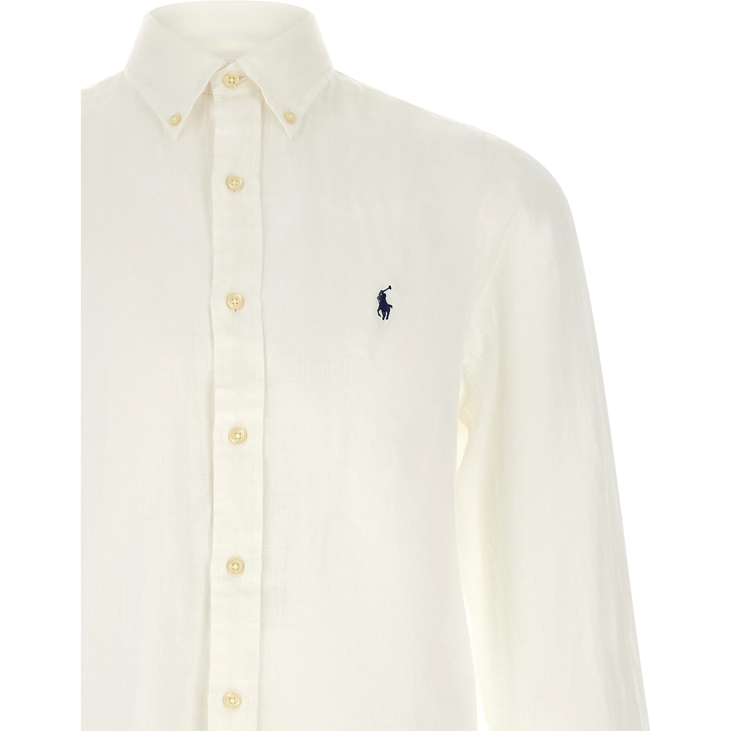 White Linen Blouse