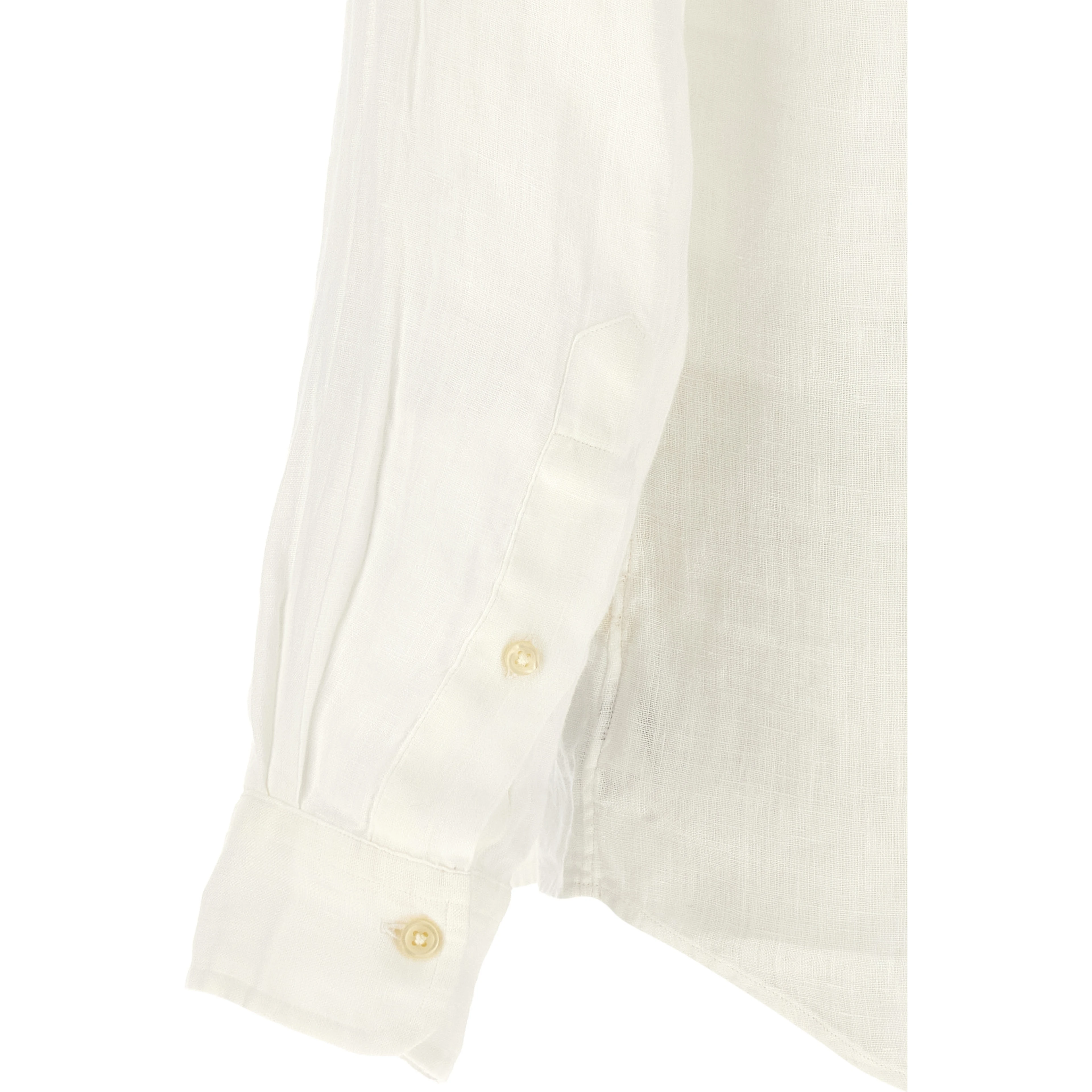 White Linen Blouse