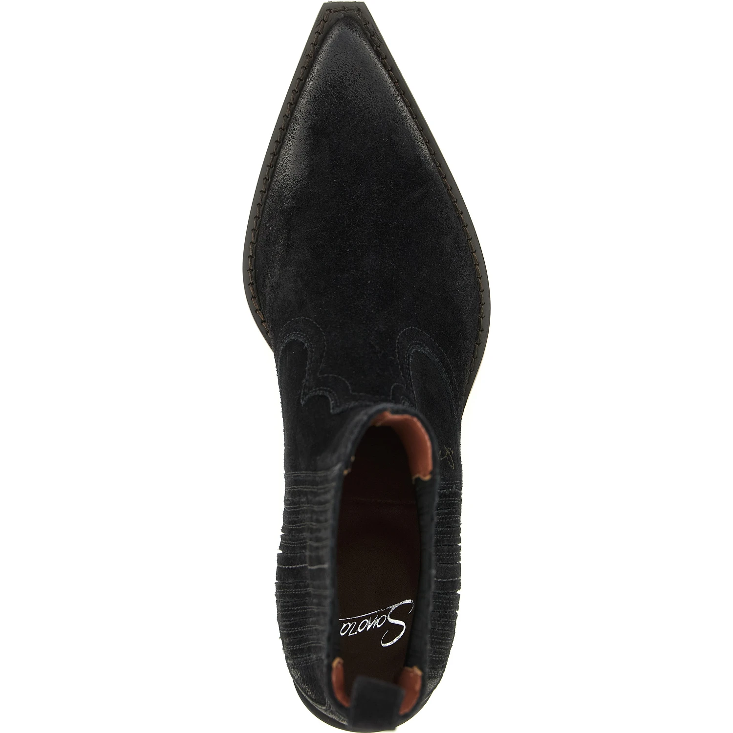 Black Calfskin Chelsea Boots