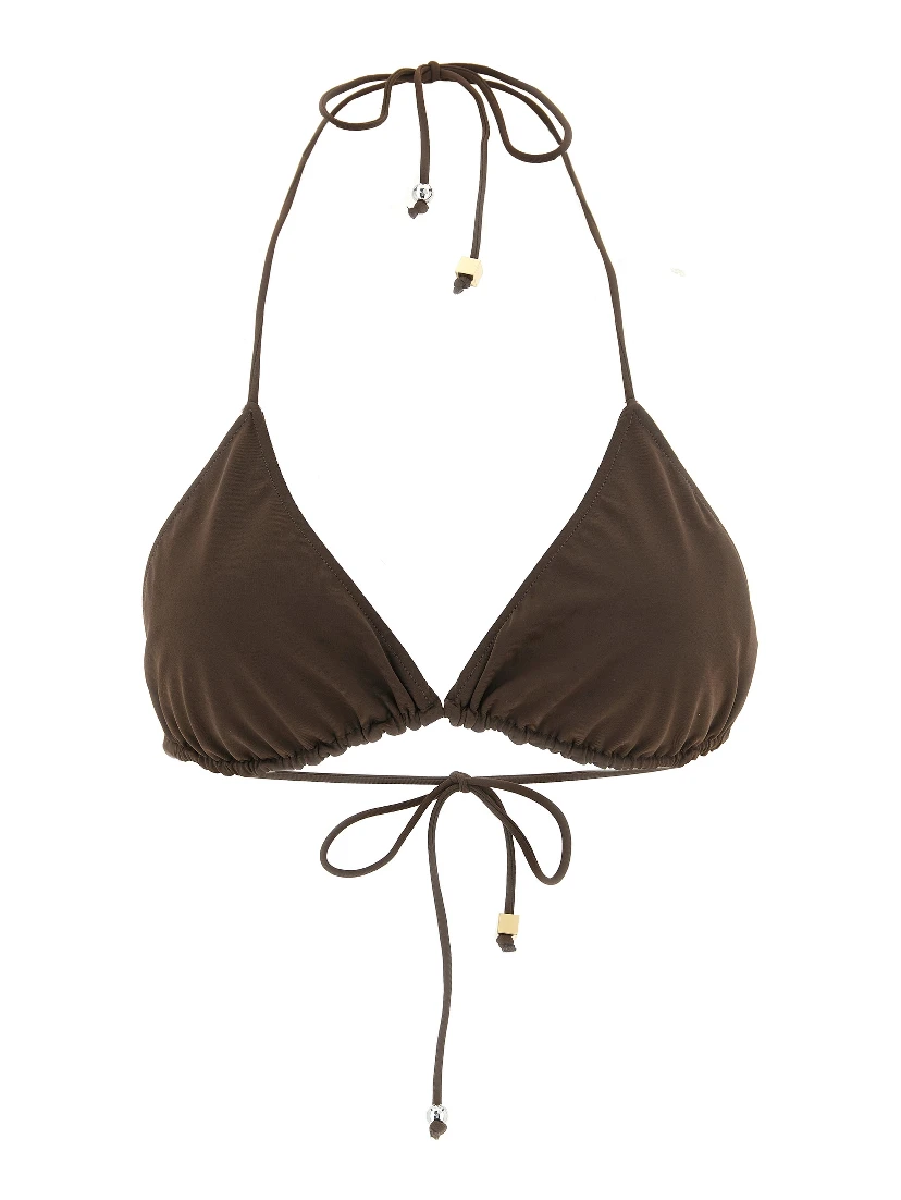 Brown Polyamide Bikini