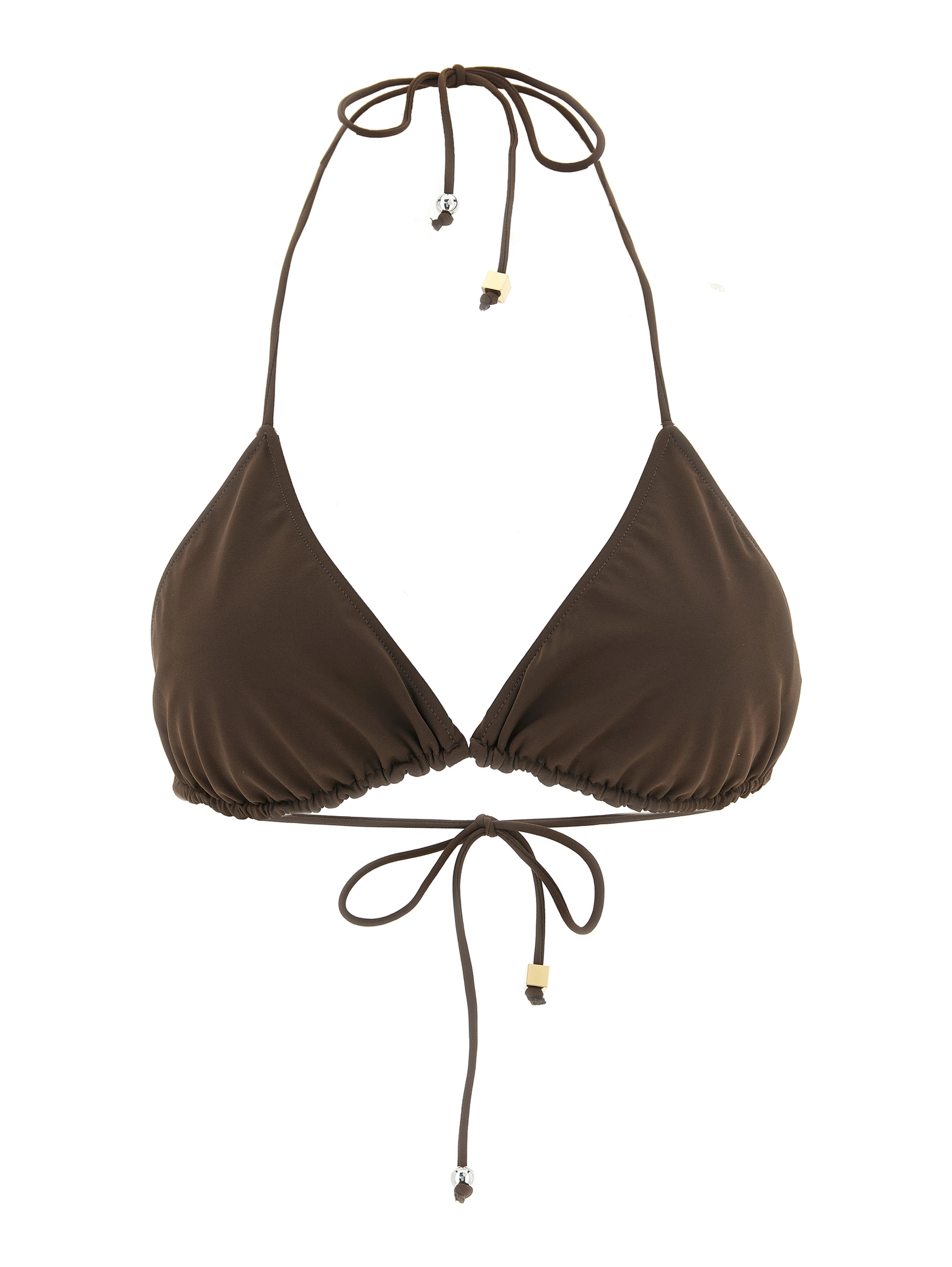 Brown Polyamide Bikini