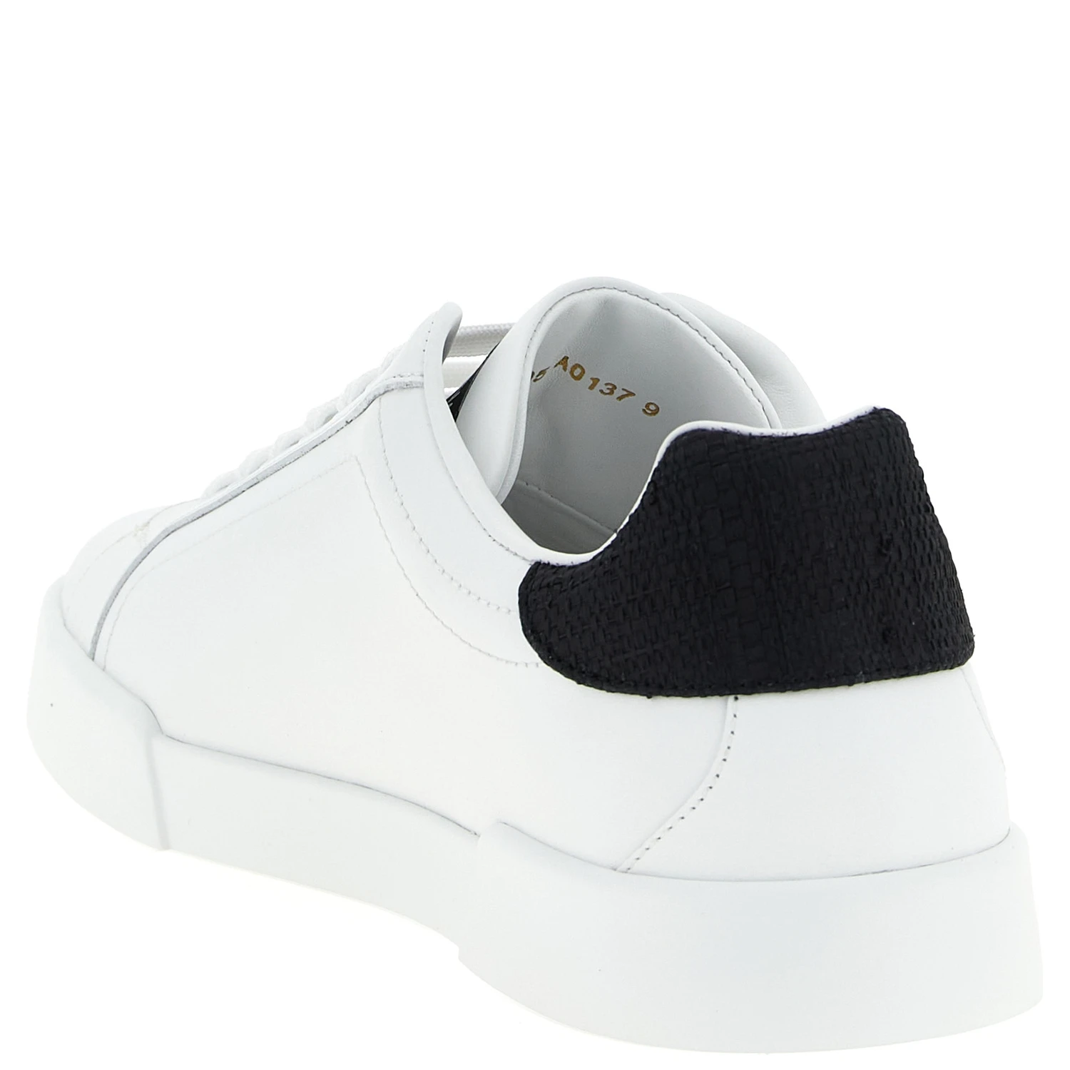 Bicolor Calfskin Low Top Sneakers