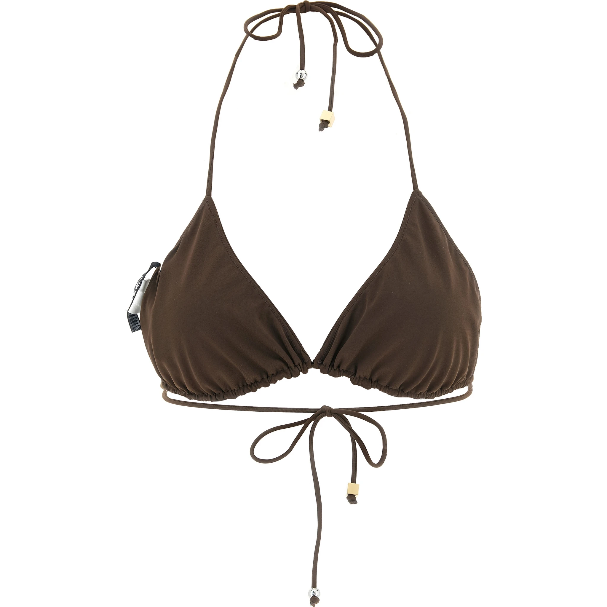 Brown Polyamide Bikini