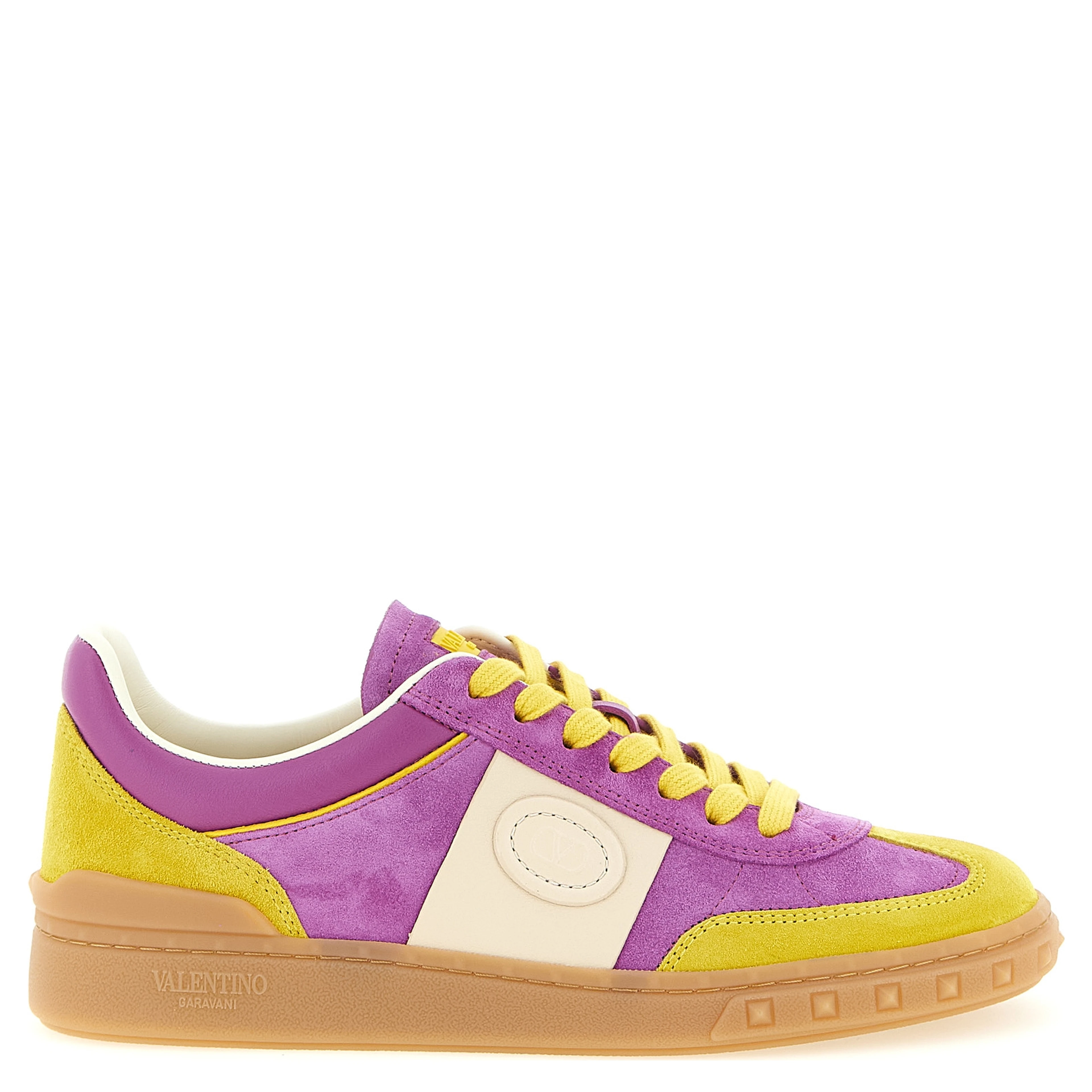 Multicolor Calfskin Athletic Sneakers