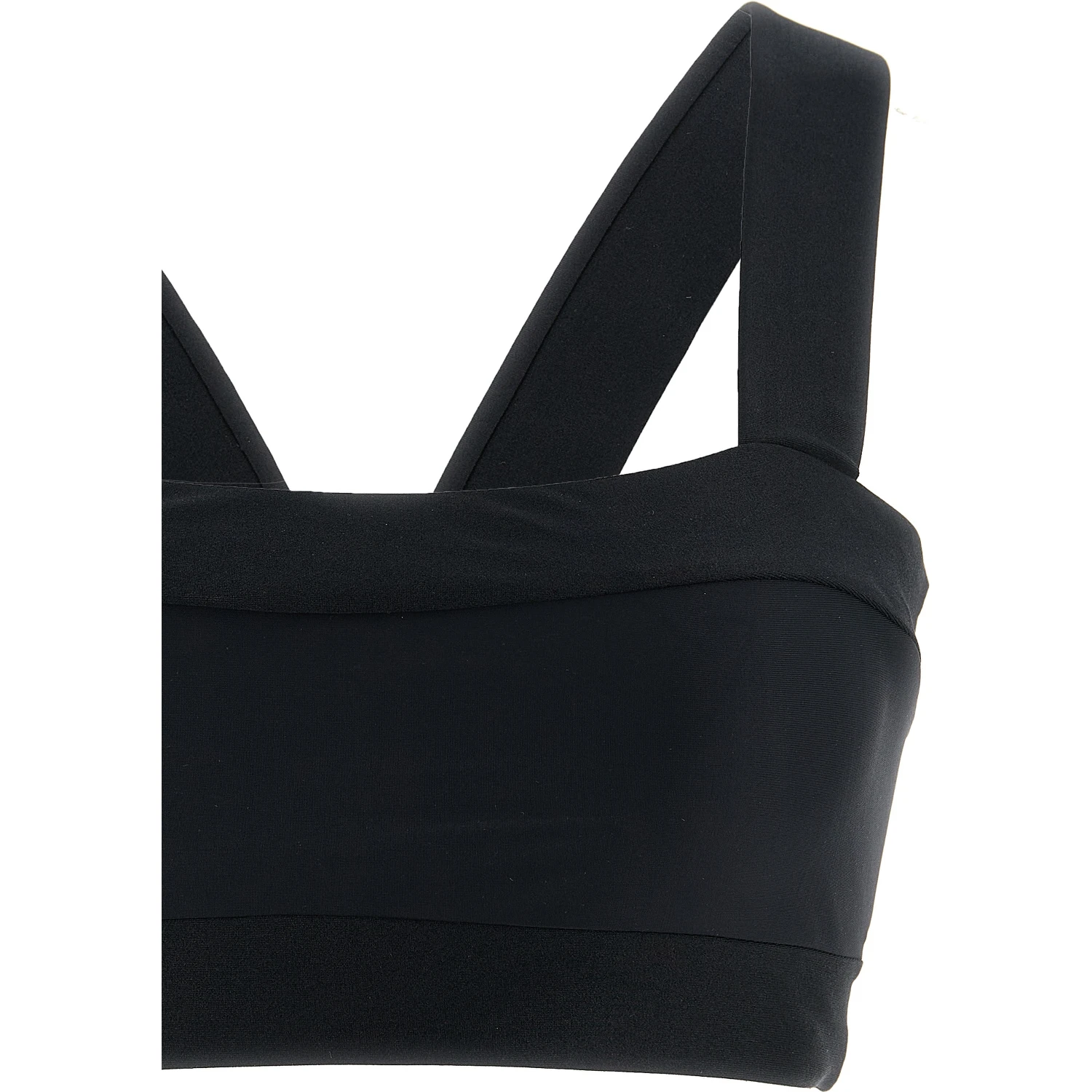 Black Recycled Polyamide Bikini