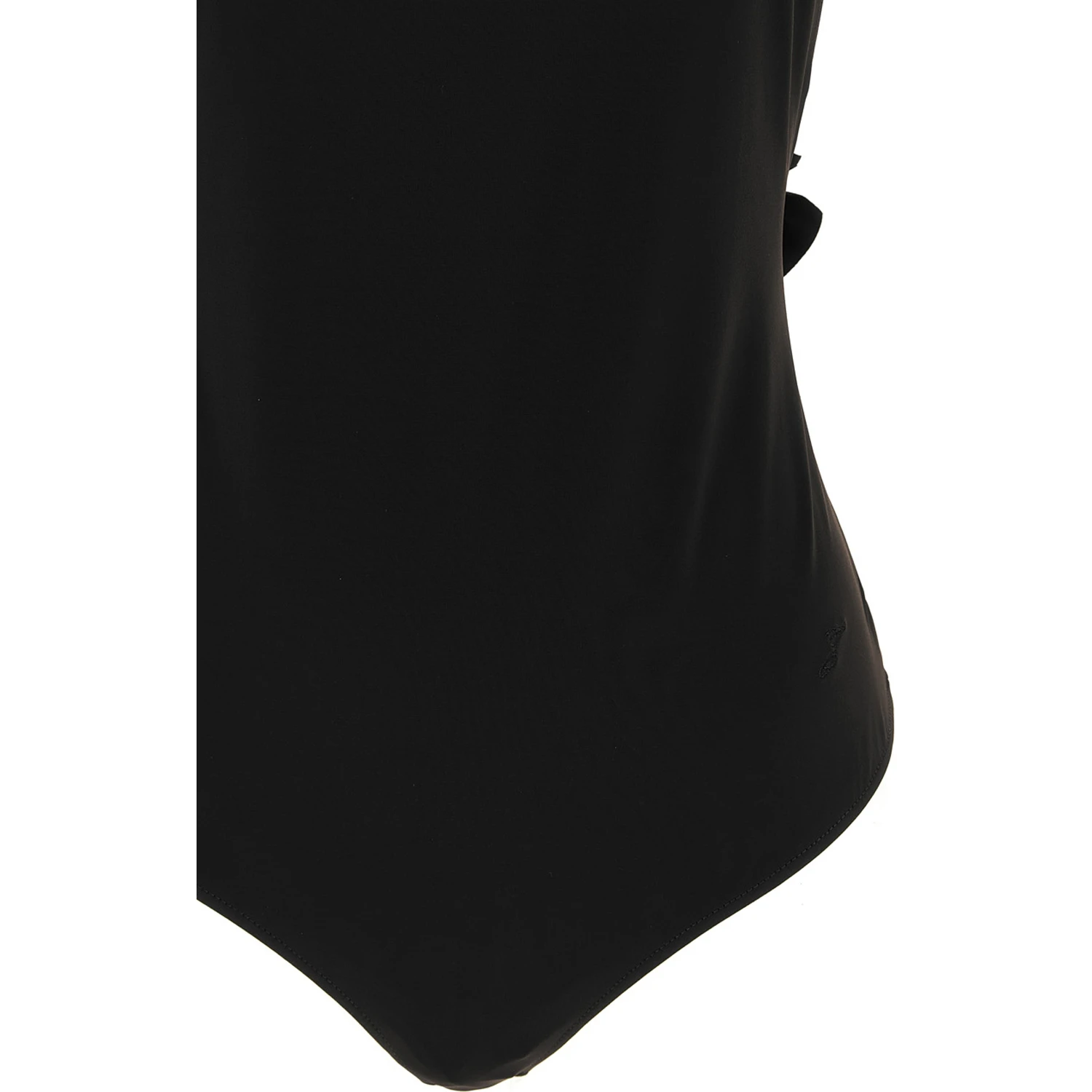 Black Polyamide One-Piece Swimsuit