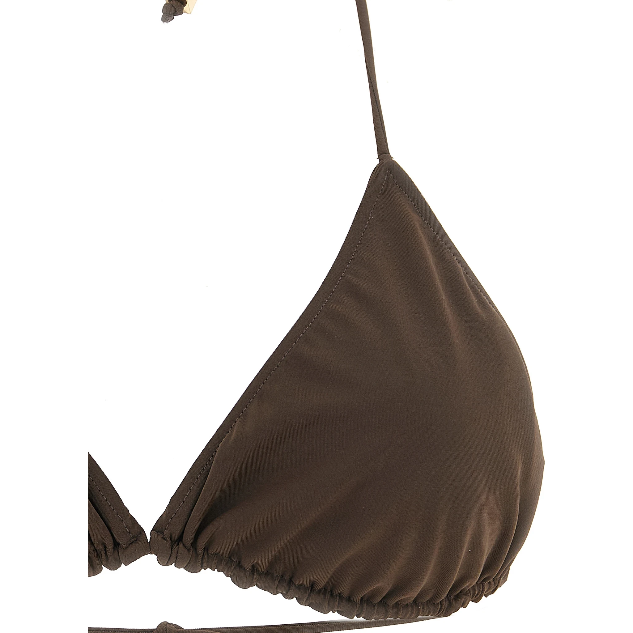 Brown Polyamide Bikini