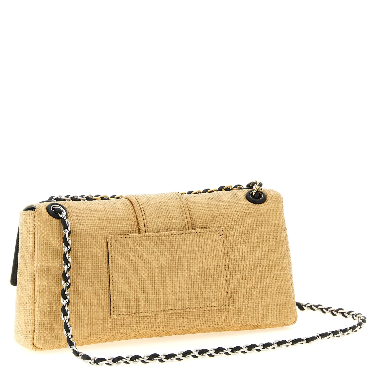 Beige Polyamide Shoulder Bag