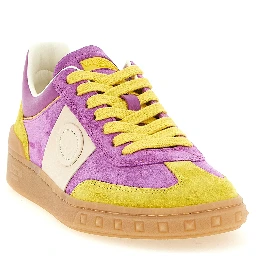 Multicolor Calfskin Athletic Sneakers