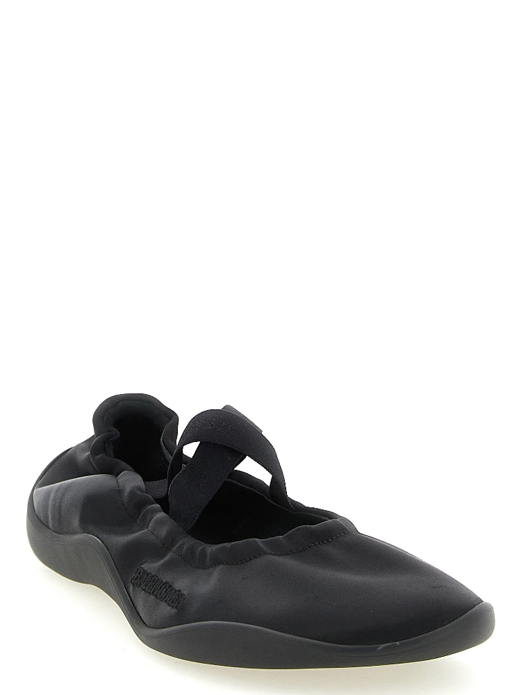 Black Polyester Ballet Flats alternative