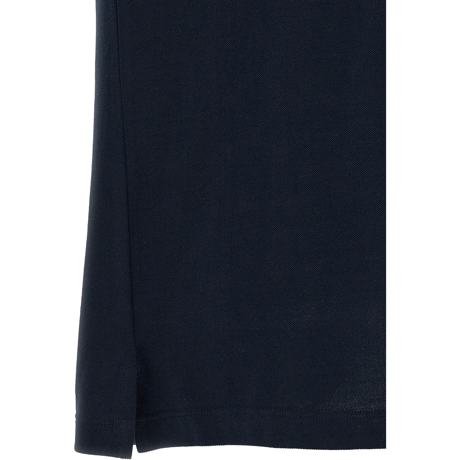 Blue Cotton Polo Shirt