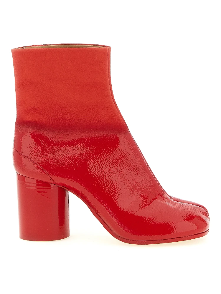 Multicolor Bovine Leather Ankle Boots