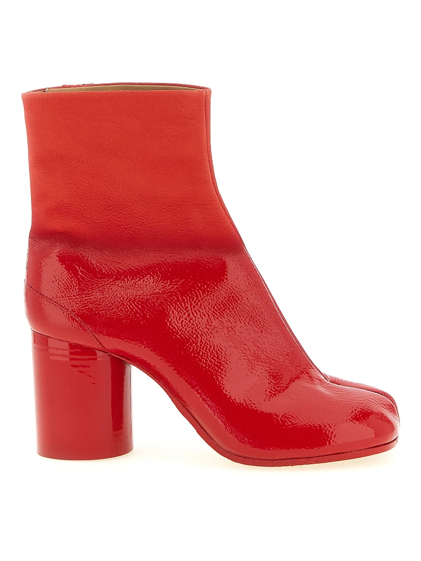 Multicolor Bovine Leather Ankle Boots