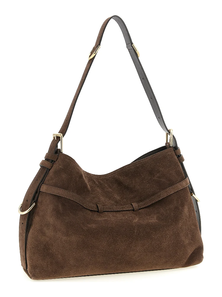 Brown Calfskin Shoulder Bag alternative