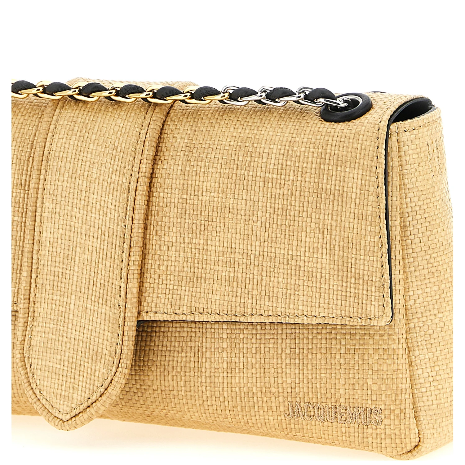 Beige Polyamide Shoulder Bag