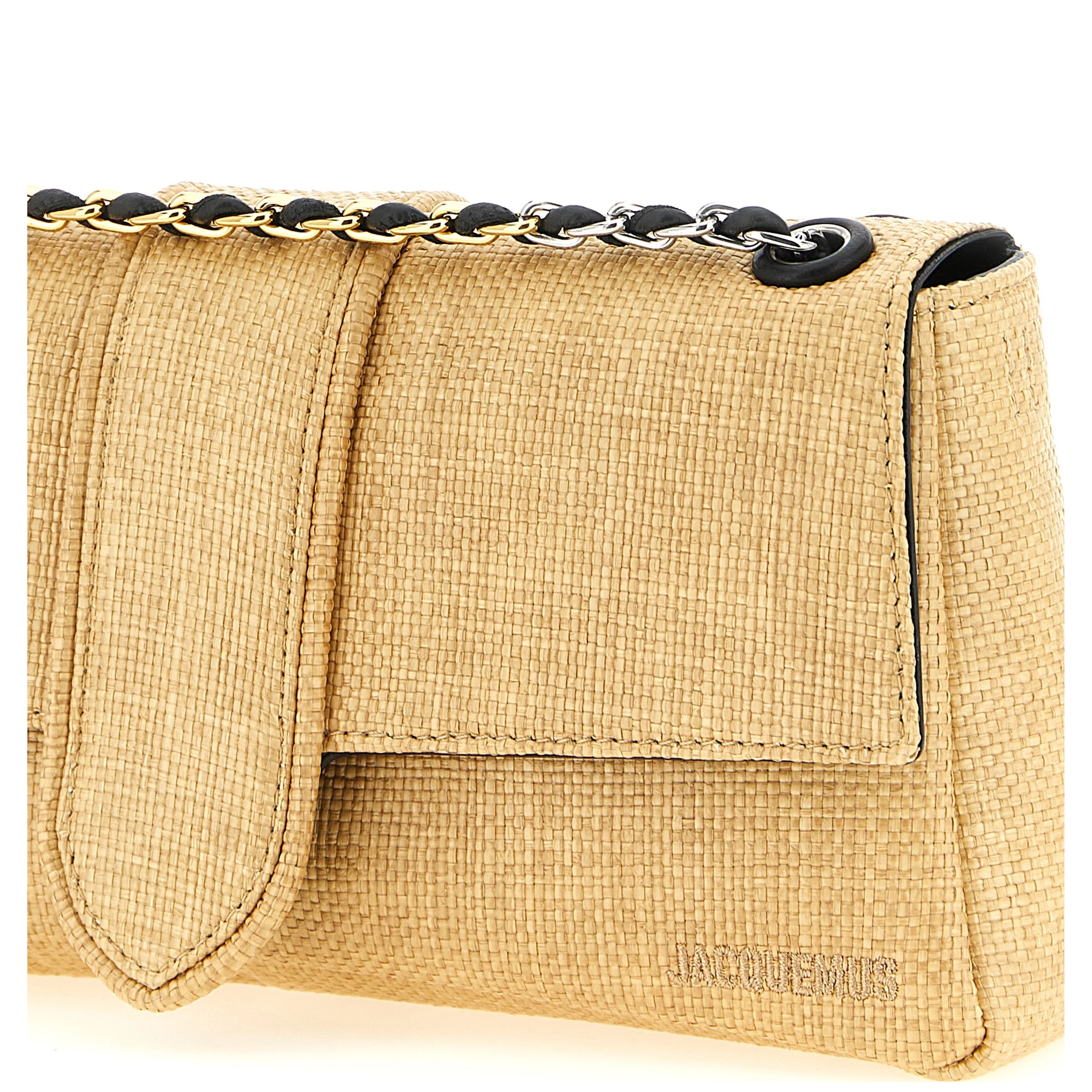 Beige Polyamide Shoulder Bag