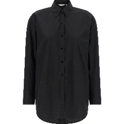 Black Cotton Blouse