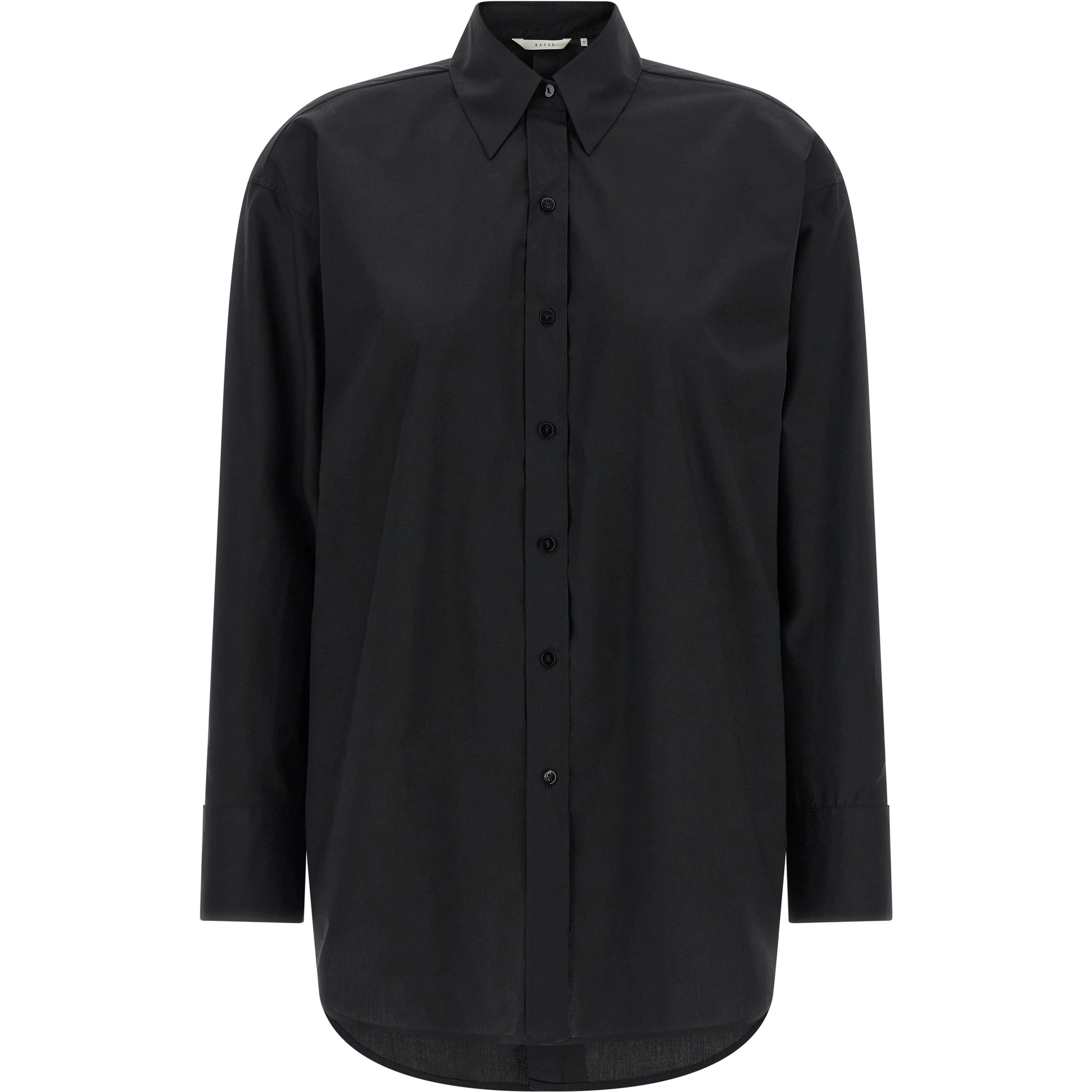 Black Cotton Blouse